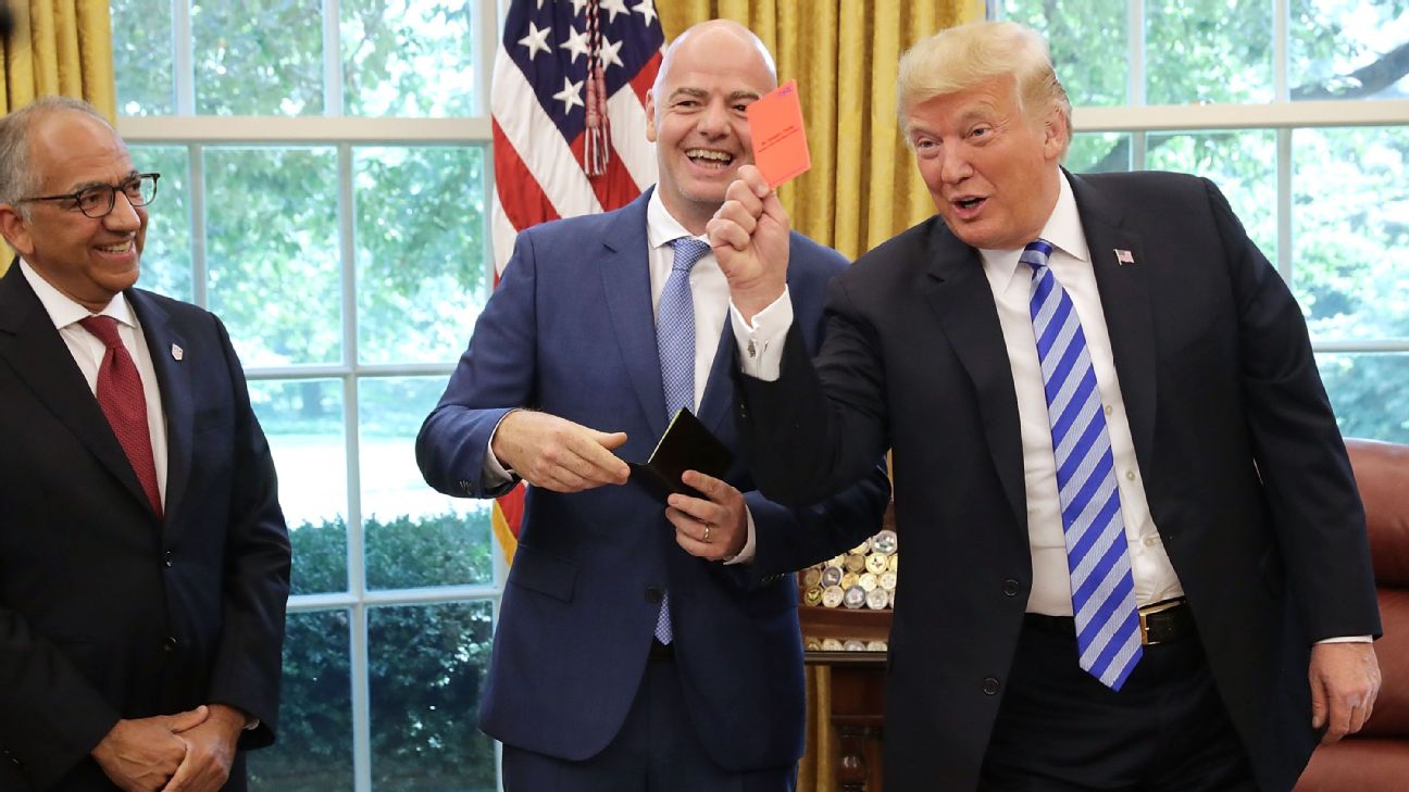 国际足联高管抗议世界杯商业拆分,因凡蒂诺计划引发辞职风波